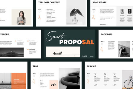 Brand Proposal Presentation, PowerPoint模板, 10829, 商业 — PoweredTemplate.com