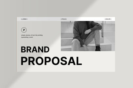Brand Proposal Presentation Template, Slide 5, 10831, Business — PoweredTemplate.com