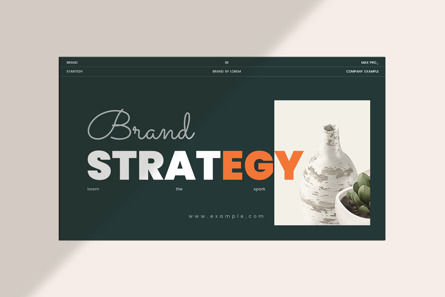 Brand Strategy Presentation, Slide 2, 10832, Business — PoweredTemplate.com