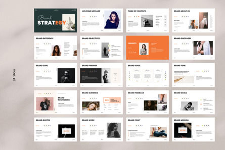 Brand Strategy Presentation, Diapositive 9, 10832, Business — PoweredTemplate.com