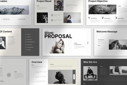 Brand Proposal Presentation, Deslizar 2, 10846, Negócios — PoweredTemplate.com