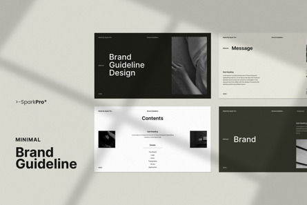 Brand Guideline Template, Diapositiva 3, 10854, Negocios — PoweredTemplate.com