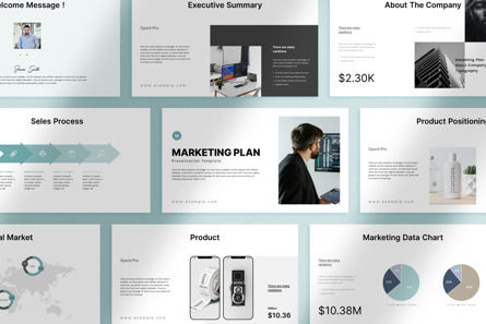 Marketing Plan Presentation, Slide 2, 10866, Business — PoweredTemplate.com