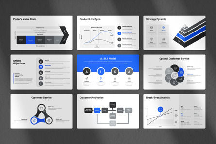 Marketing Plan PowerPoint Template, Diapositive 7, 10872, Business — PoweredTemplate.com