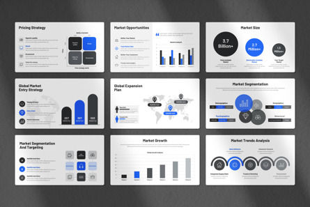 Marketing Plan Google Slides Template, Diapositiva 4, 10881, Negocios — PoweredTemplate.com