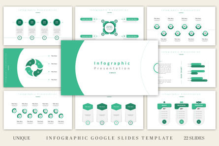 Infographic Business Google Slides Presentation, Tema do Google Slides, 10886, Negócios — PoweredTemplate.com