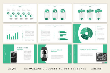 Infographic Business Google Slides Presentation, Diapositiva 3, 10886, Negocios — PoweredTemplate.com